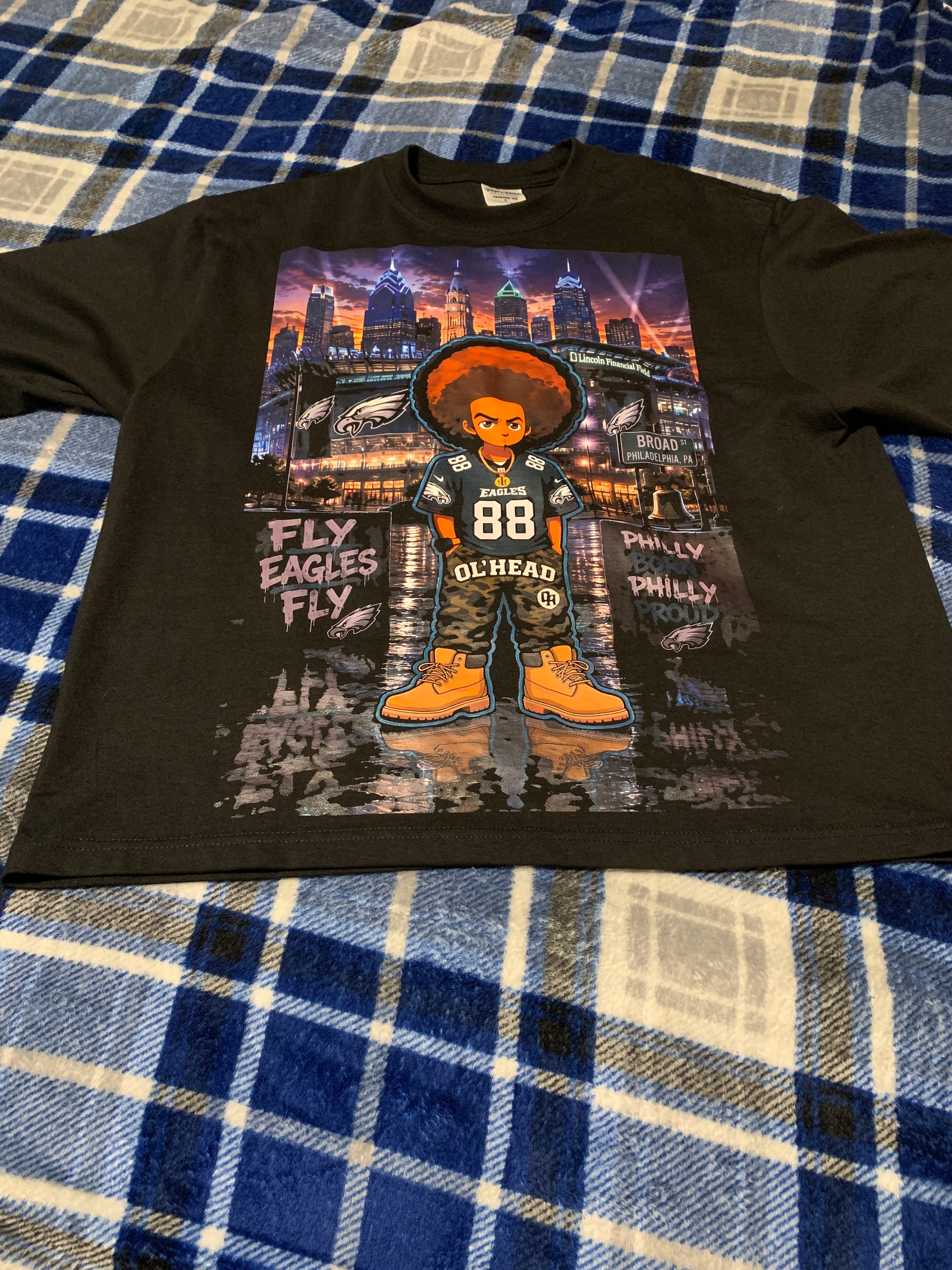 Ol’Head brand Eagles heavy t-shirt