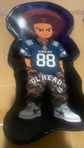 “Ol’Head” Boondocks Epoxy 8”x5” Wallhanging
