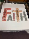 Heavy "Ol'Head"  FAITH Tee~Shirt / CROSS on the Back