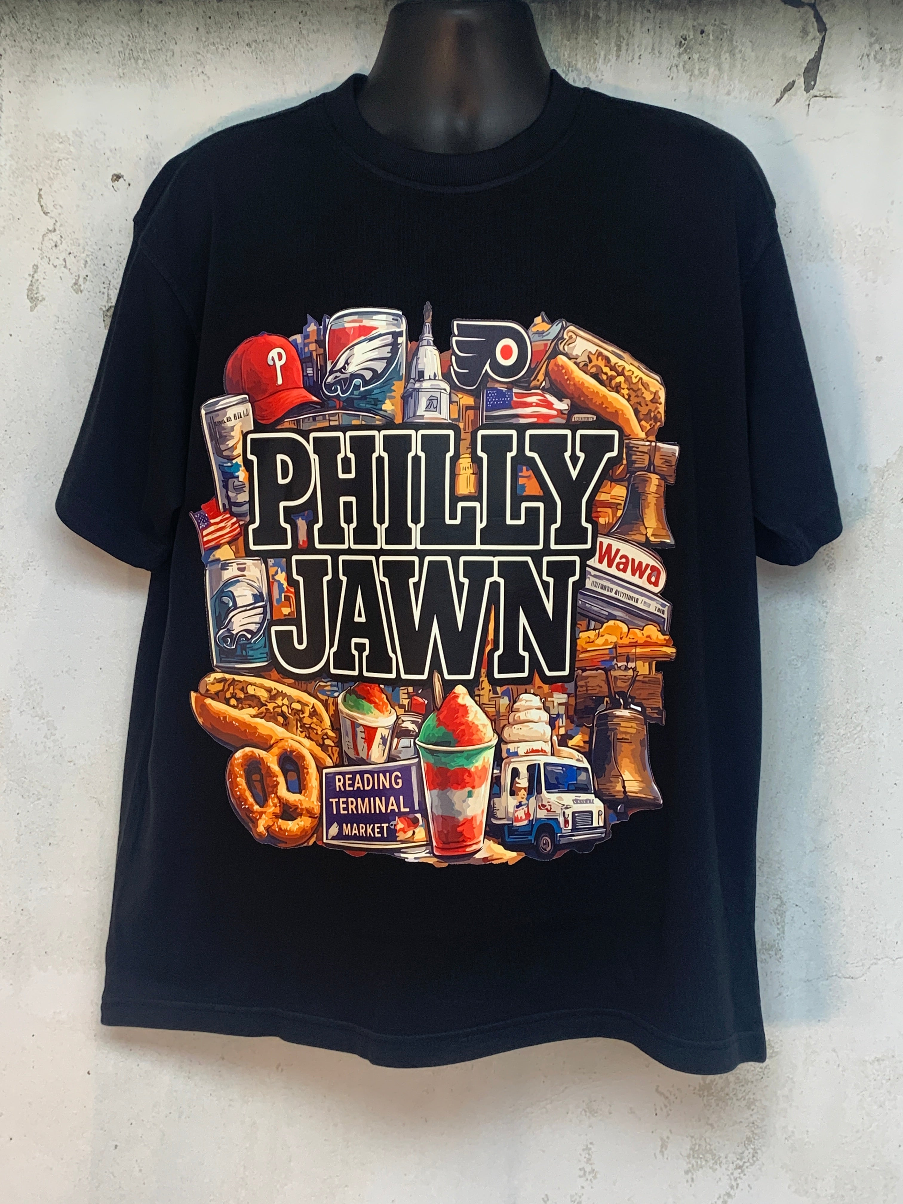 "Ol'Head" PHILLY JAWN Heavy Tee