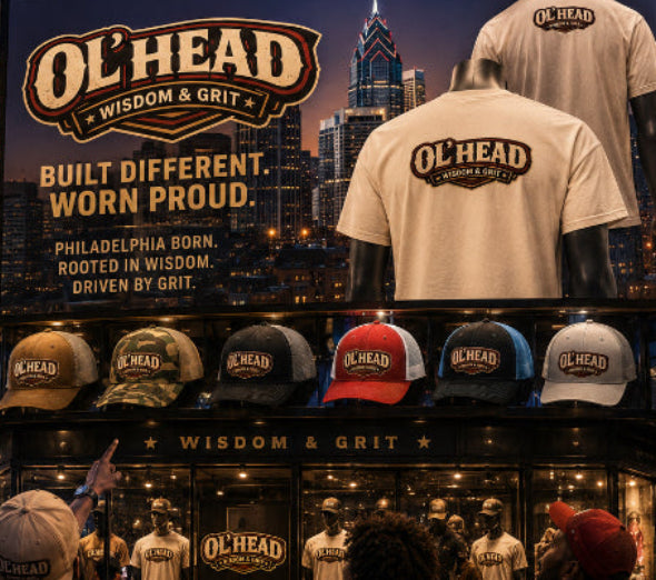 "Ol'Head" Brand Trucker BallCap