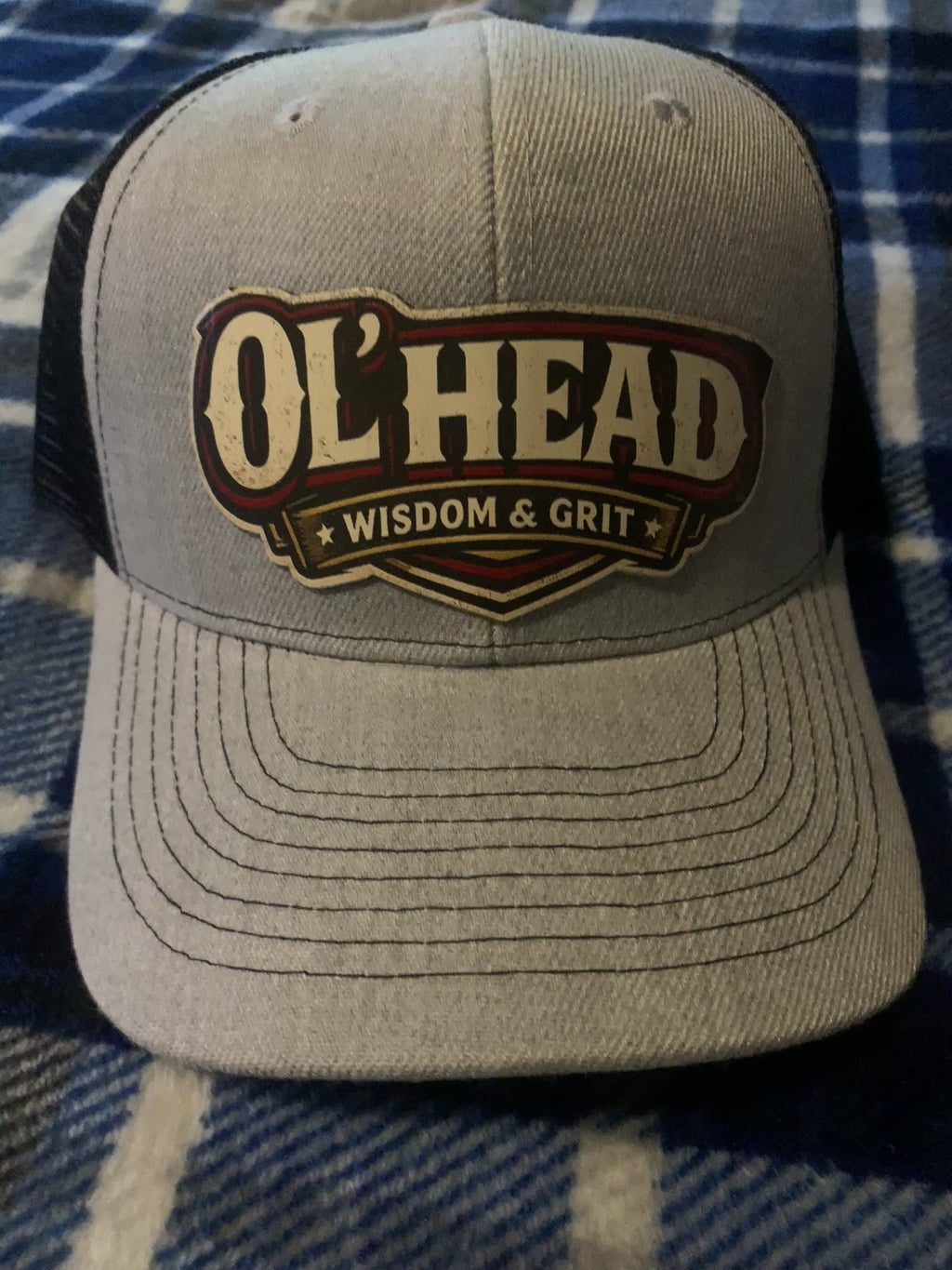 "Ol'Head" Brand Trucker BallCap